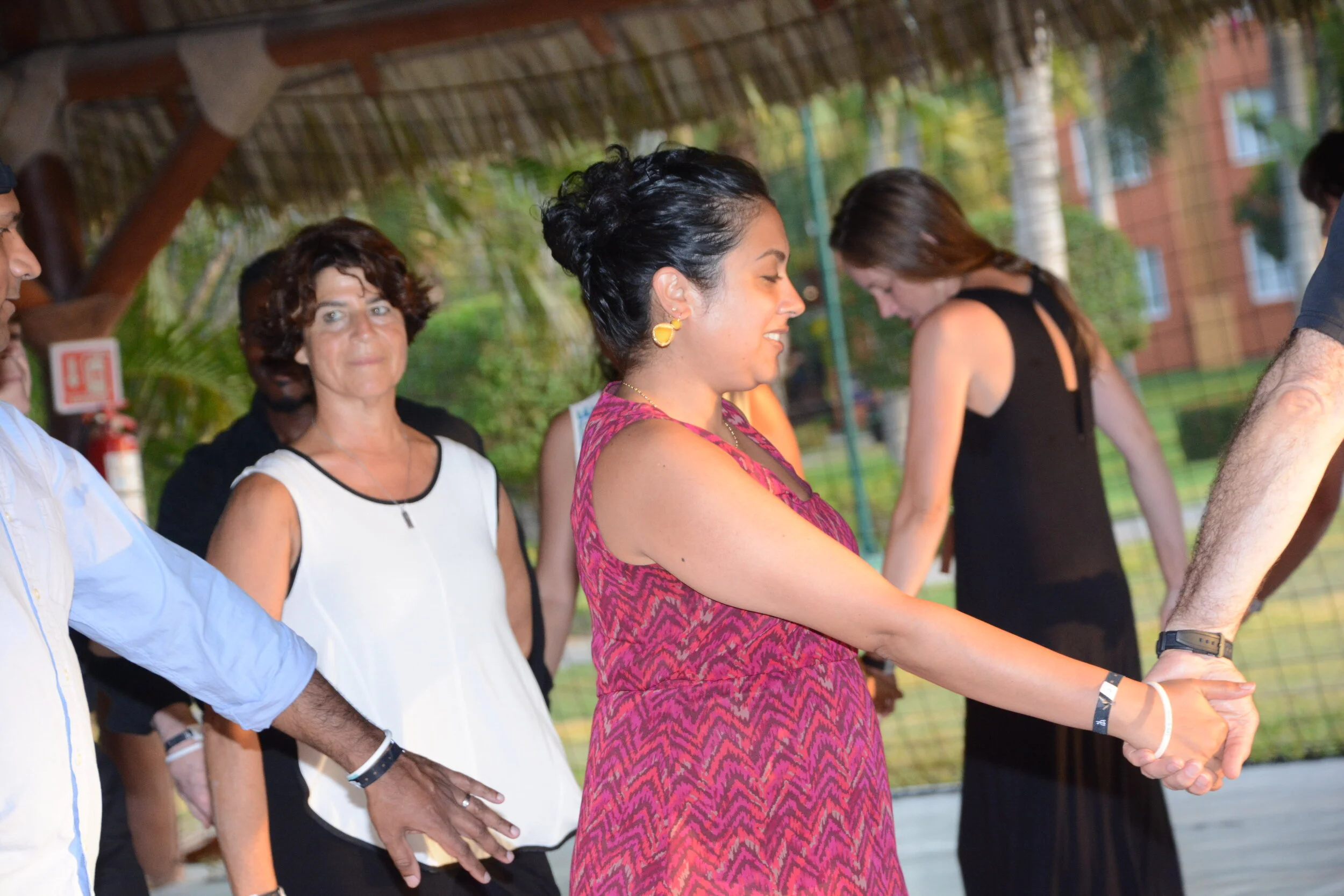 Dr. Edy leading World Dance leadership training